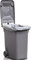 Kunststoffsack 240l LD-PE grau 100 µm B650/550xL13 50mm 50St./Karton