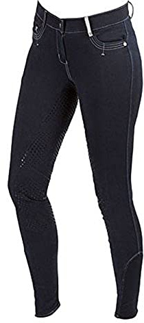 Kerbl Damen Reithose Reithose BasicPlus für Damen black Größe 44, black, 44, 320459