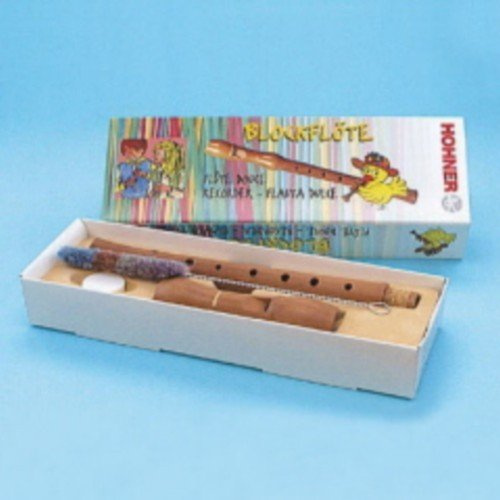 FLAUTA DULCE SOPRANO - Hohner (9501) (Madera Peral) (Alemana) (2 Piezas)