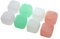 Fackelmann 8 glaçons réutilisables 49358-Juego Reutilizables, Hielo, Cubitos de congelación, Plástico, Rosa, Verde, Transparente