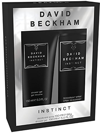 David Beckham Instinct Body Care Gift Set for Men Body Spray and Shower Gel, 15/15 ml
