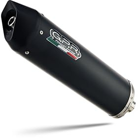 Scarico marca GPR compatibile con Honda Sh 125 I.E. 2017/2019, impianto completo racing Furore Nero