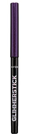 Avon Glimmerstick Diamonds Shimmery Waterproof Eyeliner Sugar Plum With Vitamin E 0.28g