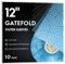 Gatefold Record Sleeves Albums Covers: 12 inch Vinyl Record Outer Sleeves 3 Mil Plastic Clear LP Protective Sleeves, 10pcs