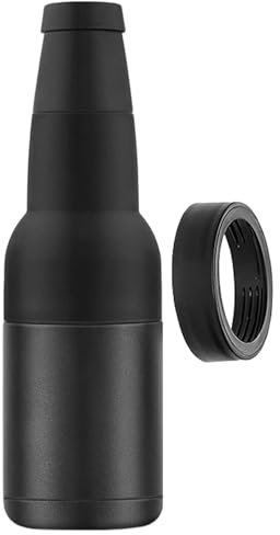 Portabevande portatile, Raffreddatore per bevande doppia parete, Refrigeratore per bottiglie all'aperto, Supporto per lattine sottili, Refrigeratore portatile per bevande, Manicotto isolante per