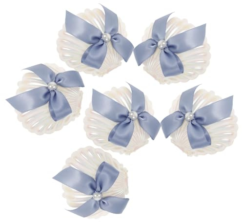 TOPPERFUN 6 Piezas Caja de Dulces para Bodas con Forma de Caja de Obsequio Pequeña Contenedor para Dulces de Fiesta Recuerdos de Cumpleaños