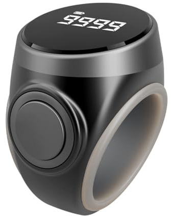 Osmond Elettronico Digitale con il Contatore di Tallone Contatore Intelligente Life Della Batteria Lunga Nera