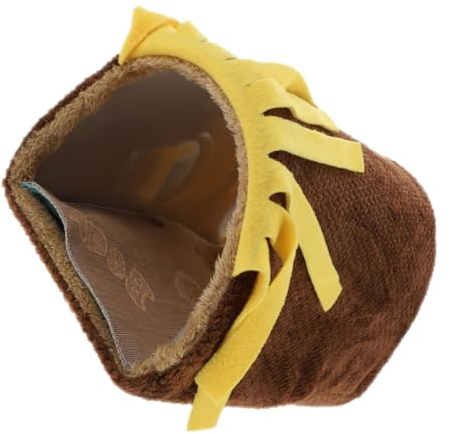 GLEAVI Casa Túnel para Conejillos de Indias y Hámsters Borlas Túnel Pequeño para Animales Pequeños Escondite Ligero y Resistente para Juego y Descanso Accesorio para Mascotas Pequeñas