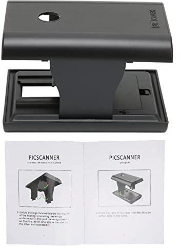 TON169 mobil filmscanner, vikbar 35 mm bärbar diabildsskanner för Android och iOS, konvertera filmer till digitala foton med gratisapp