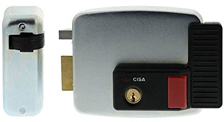 Cisa Elektronisches Schloss, 12 V, verzinkt, silber, 11731602, 12V