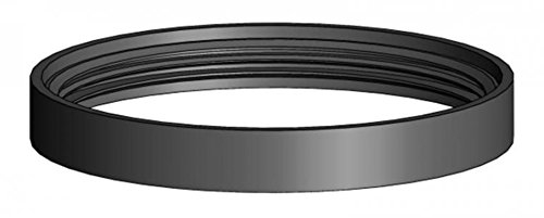 Refrateck 10 juntas de silicona de 80 mm de diámetro para estufa de pellets máx. 250 °C, color negro