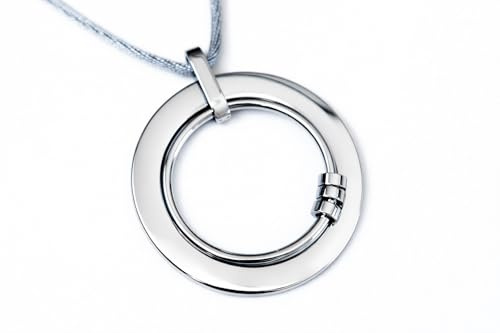 Yummikeys Breastfeeding Necklace for Mum – Stainless Steel Nursing Accessory for Fidgety Babies, Stops Pinching & Twiddling, Sensory Feeding Aid for Breast & Bottle Feeding (UK Designed)