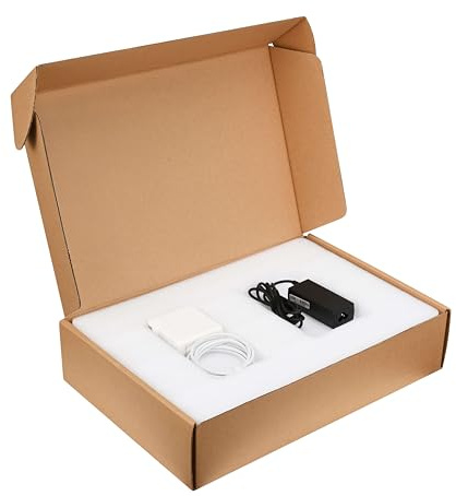 Laptop fraktbox, säker brevlåda med skumskydd, passar de flesta Ultrabook- eller laptopskärmstorlekar