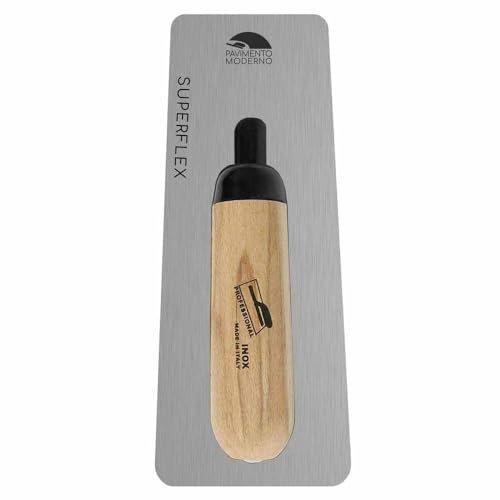 Spatola Americana Superflex Acciaio Inox per resine 240×100mm Frattazzo Super Flex flessibile