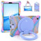KATUMO Silicone Rotating Case For Lenovo Tab M8 4th Gen 8 inch (TB300FU)/ Tab M8 3rd Gen (TB-8506F)/ M8HD (TB-8505F/X)/ M8FHD (TB-8705F/N) Soft Rubber Portable Cover Case Kids