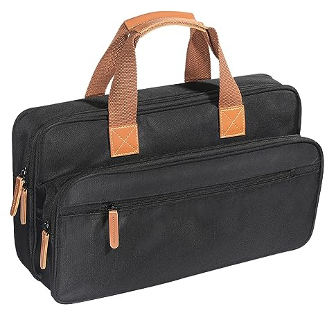 Fiorky EVA DJ Controller Padded Storage Bags Dustproof Carrying Storage Bags Scratch-Resistant Large Capacity with PU Handle for Numark Forty Mix II/Pioneer DJ DDJ-200