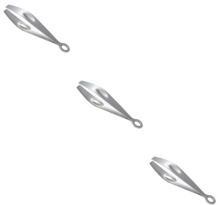 Cabilock 3 Pinzas De Acero Inoxidable para Espina De Pescado Pinzas De Punta Fina Desplumadoras Ablandadoras Comerciales Removedoras De Espinas De Pescado Cepillo Descamador De