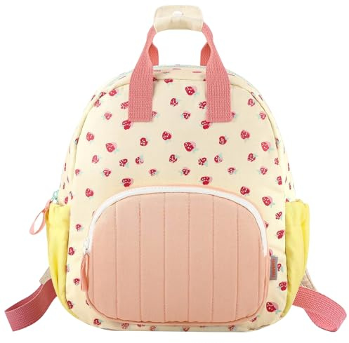 EDLMKM Toddler Backpack for Boys Girls Personalized Mini Toddler Backpack Kawaii Girls' School Backpacks, Cute Small Bag Child Bookbag for School & Travel