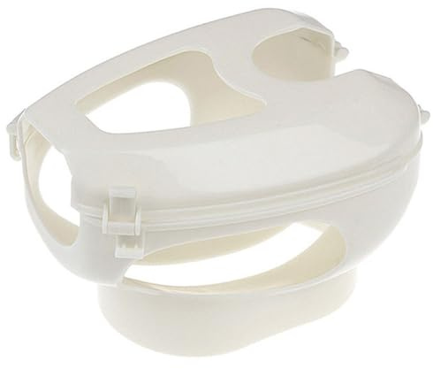 Toddmomy Supporto per Iniezioni Piccioni in Plastica Bianca Porta-Medicinali per Uccelli Rastrelliera Fissa Accessorio per Somministrazione Farmaci e Alimentazione Piccioni Viaggiatori