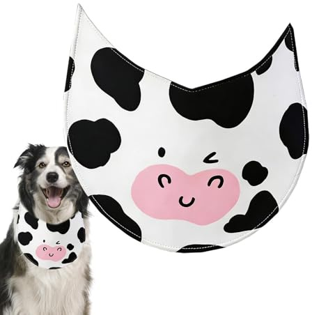Babero para Perros Toalla Ajustable Impermeable con Estampado