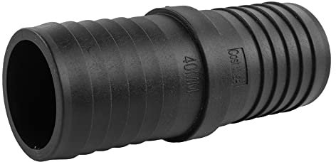 Straight 40mm Joiners/Repair Link for 1.5 Interior Diameter Pipe,Used with layflat or Corrugated Pond Hose