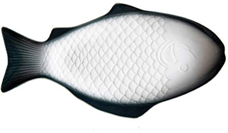 Cera Und Gedämpfter Fischteller Keramik Kreativer Teller in Fischform Snack-aufbewahrung 11 Zoll Dunkelgrün Für Abendessen Hochzeiten Familienfeiern