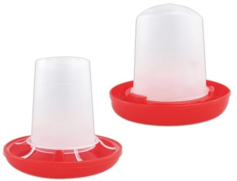 Comedero para Aves Corral, Comedero Pollitos, Bebedero Comedero Gallinas, Juego Comederos Bebedero Pollitos Diseño Manga Giratoria Alimentación Automático Combinación Giratorio Rango Libre Contenedor