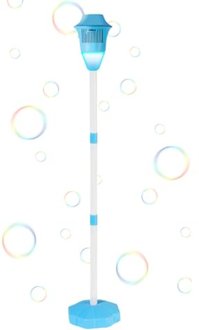 Machine À Bulles sur Pied – Machine À Bulles Automatique Style Lampadaire, Jouet D'extérieur Rechargeable | Accessoire De Photographie pour Jeux D', Jeux De Jardin, Fêtes d'anniversaire, Divert