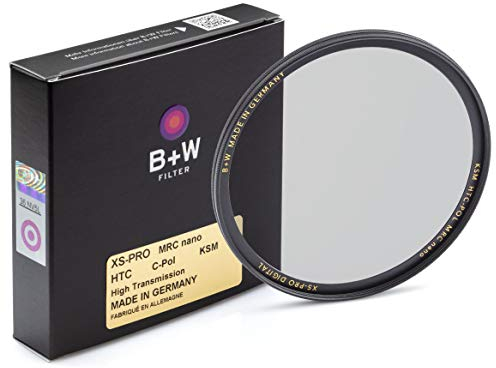 B+W Zirkularer Polarisationsfilter Käsemann (67mm, High Transmission, MRC Nano, XS-Pro, 16x vergütet, slim, Premium)