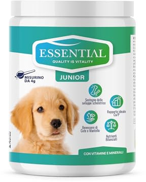 ESSENTIAL Chien Junior Complément pour chien, alimentation domestique et barf sans os, hypoallergénique, 650 g