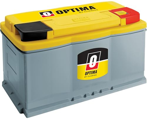 OPTIMA® Batteries High Performance DH7 YELLOWTOP® Dual Purpose Sealed AGM Car, Truck and SUV Battery, 880 CCA, Maintenance Free, Versatile Mounting, BCI Group Size 94R