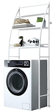 MAGIC SELECT Regal über der Waschmaschine | Wasserdichtes Lagerregal | Mehrzweck-Organizer-Regal | Sparen Sie Platz mit 3 Regalen | Höhenverstellbare Beine