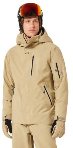 Oakley Mens Sub Temp Recycled Gore-Tex Jacket 2.0, Pebble, Large
