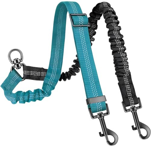 Double Dog Lead for Walking 2 Dogs No Tangle