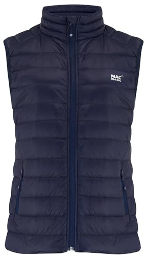 Mac in a Sac Alpine - Gilet da Donna Ripiegabile, Idrorepellente, Leggero, Extra Caldo, con Tasche con Cerniera, 90% Piumino, 10% Piuma, XS