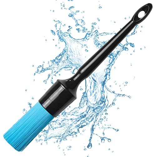 CARMODO® Pinceau Premium Detailing pour l'entretien de la Voiture - Pinceau de Nettoyage extrêmement résistant, Nettoyage Professionnel de la Voiture, Brosse pour Jantes, Accessoires Auto intérieur