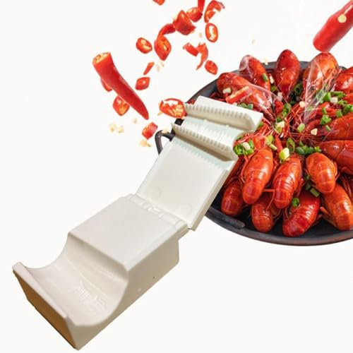 Lembeauty Pelador De Cangrejos De Río | Pelador De Gambas | Herramienta Portátil Y Práctica para Quitar El Caparazón De Cangrejos De Río En Cocina/Restaurante/Cena