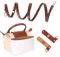 GADITIEK Schultergurt für Longchamp Minitaschen aus Leder, Schulterriemen und Taschenorganizer für Longchamp Mini Tasche Damen - Einstellbarer Taschengurt ohne Stanzen (1,2cm (Cognac))