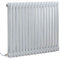 Milano Windsor 1000W White Cast Iron Style Horizontal Double Column Electric Radiator - 600mm x 785mm