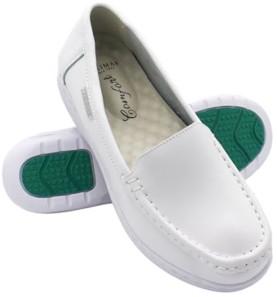 Zerimar Ballerine Eleganti in Pelle con Camera d'Aria per Donna - Scarpe Comode Estive