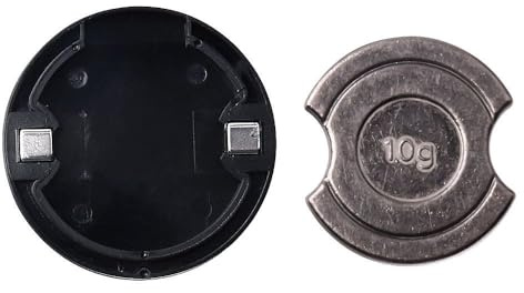 Die Maus Balance Tuning 10g Gewicht mit Gewicht Tür Abdeckung und Maus Scrollrad Ersatz für Logitech G403 G703 Wireless Gaming Mouse (Gewicht + Tür)