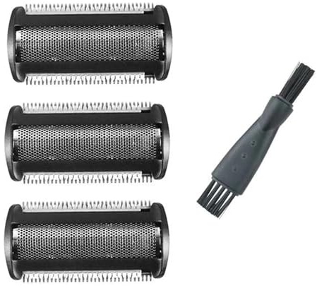 3er-Pack Ersatz-Rasierköpfe For Trimmer, Kompatibel Mit Philips, Bodygroom BG 2024 – 2040 S11 YSS2 YSS3 Serie Mit Bürste