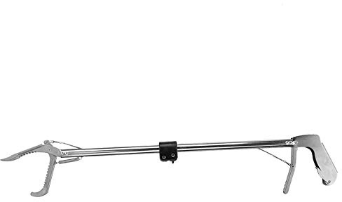 Zerodis Outils d'alimentation pour Reptiles Fournitures d'éclosion de Reptiles Poignée Ergonomique Outil de Préhension en Métal Durable Attrape-Serpent Portable pour la Manipulation des et Une