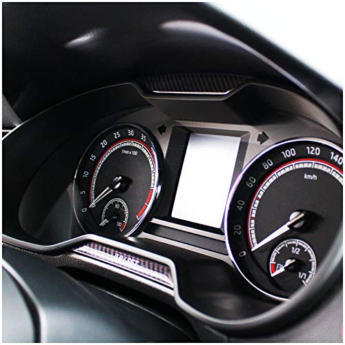 Copertura in gel per strumenti combinati con tachimetro e multimedia, adesivo per interruttore a pressione della tecnologia Keyless Go, per pulsanti, per accensione, color carbone, personalizzabile