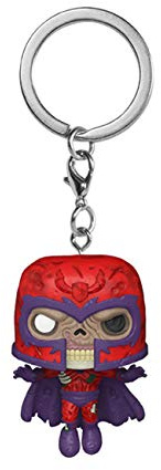 Funko POP! Keychain: Marvel Zombies-Magneto - Collectable Vinyl Mini Figure Novelty Keyring - Stocking Filler - Gift Idea - Official Merchandise - Comic Books Fans - Minifigure