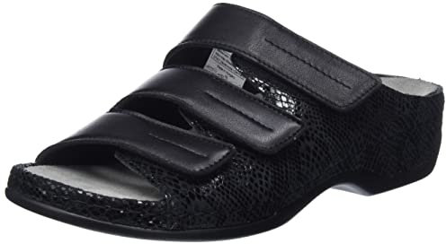 Berkemann Damen Andrea Slipper, metallicschwarz, 40 2/3 EU