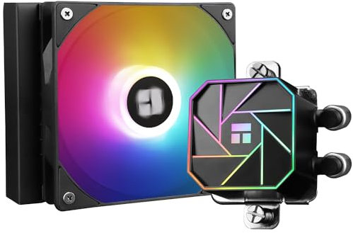 Thermalright AQUA ELITE 120 V3 Liquid CPU Cooler, 12cm PWM ARGB Fan with S-FDB Bearings,Efficient PWM Controlled Pump,for AM4/AM5, Intel LGA1150/1151/1200/2011/1700/1851, (AE120 V3)