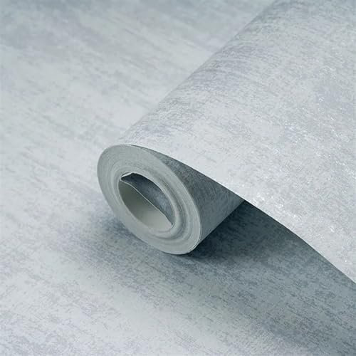 Papel de Parede Rollo de papel tapiz metálico moderno Simple sólido cemento textura de hormigón papeles tapiz dormitorio sala de estar tienda de ropa decoración del hogar ( Color : ZS903 , Size : 10mx