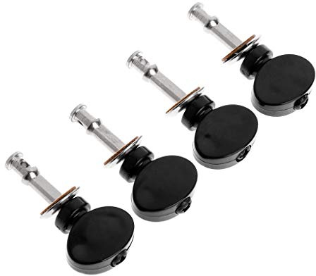 SUCHUANGUANG 4 Pcs Ukulele Strings Tuning Pegs Pin Machines Tuners Friction Ukelele New Metal, Etc.