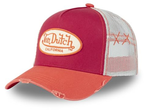 Von Dutch Justerbar keps för män och kvinnor, truckerkeps som används
